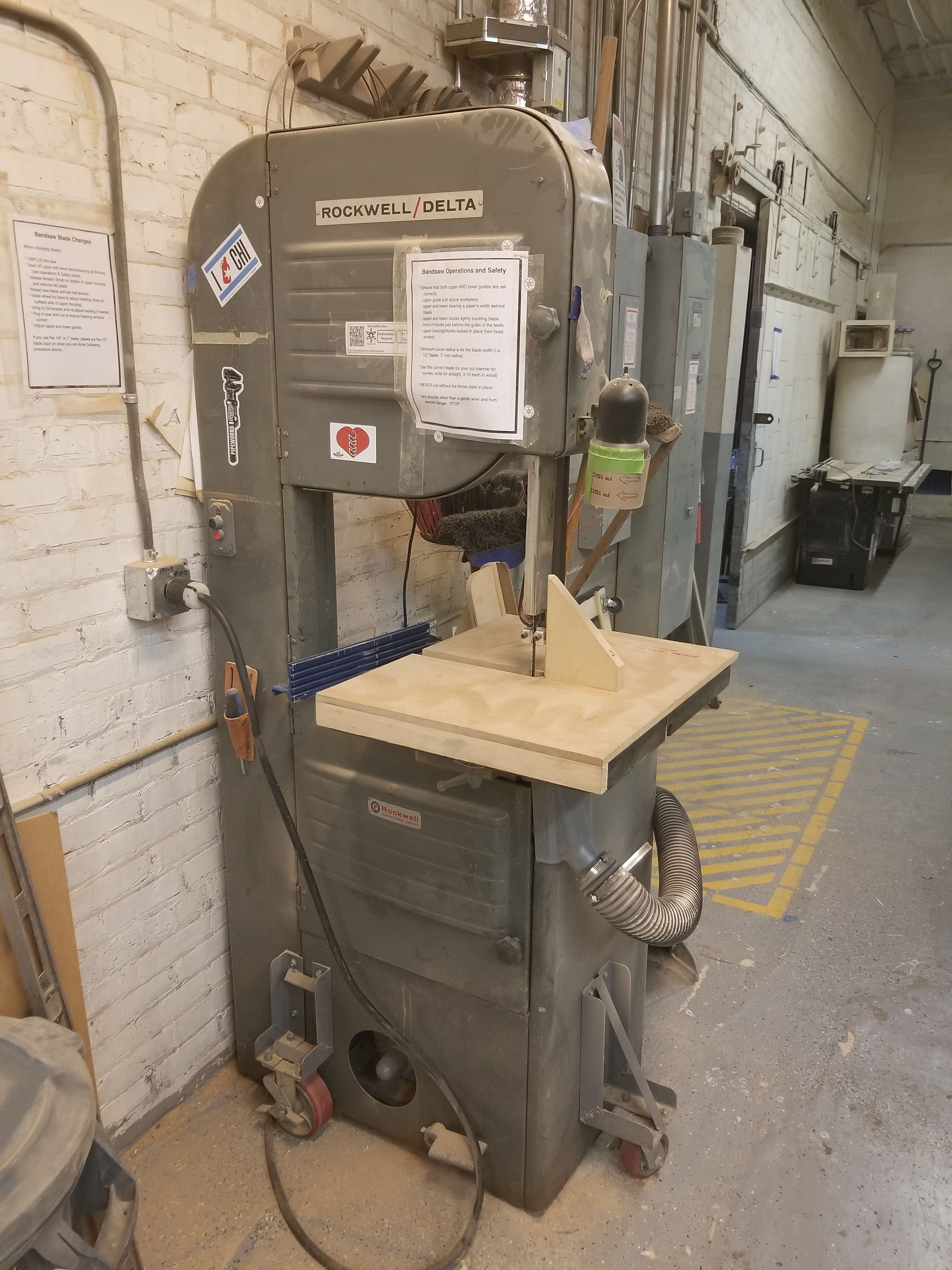 Band Saw Tool Authorization